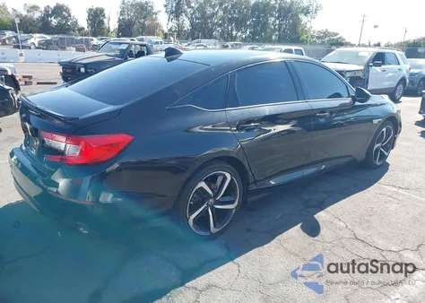 2020 Honda Accord Sport from USA, damaged, VIN 1HGCV1F31LA044904